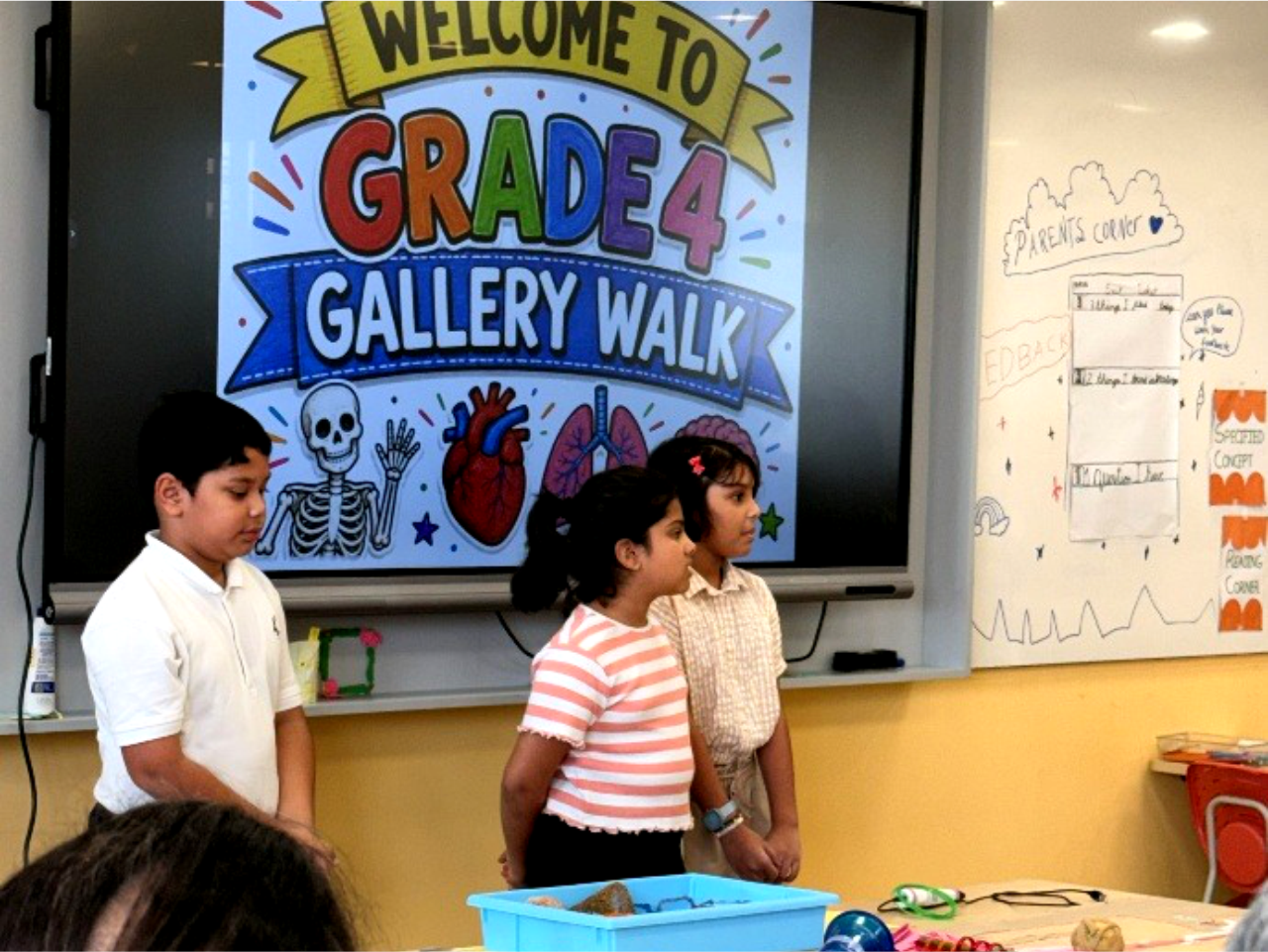 A child working through a hands-on PYP inquiry unit